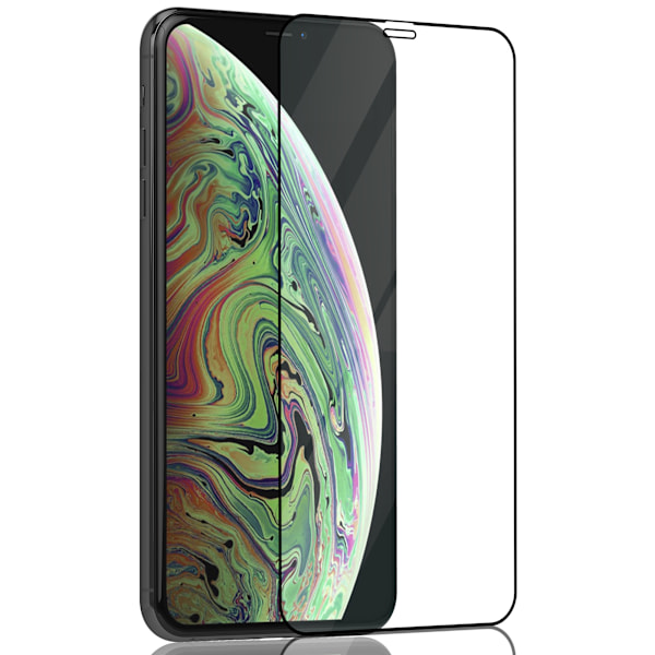 1-Pack Iphone XS Näytönsuoja - Karkaistu Lasi 9H - Super laatu 3D