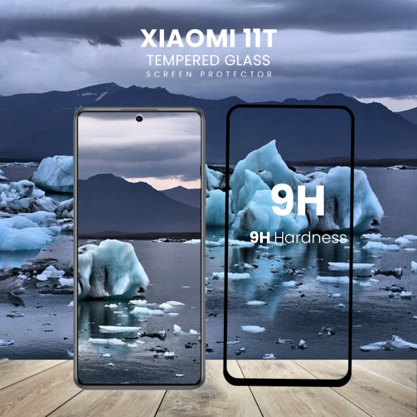 1-Pack XIAOMI 11T Näytönsuoja - Karkaistu Lasi 9H - Super laatu 3D