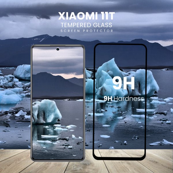 Xiaomi 11T 5G - Härdat Glas 9H - Super kvalitet 3D Skärmskydd
