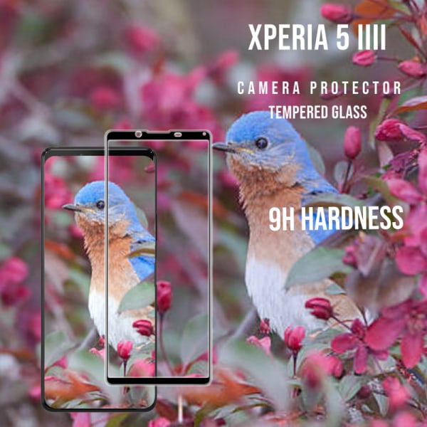 1-Pack SONY XPERIA 5 III Näytönsuoja - Karkaistu Lasi 9H - Super laatu 3D