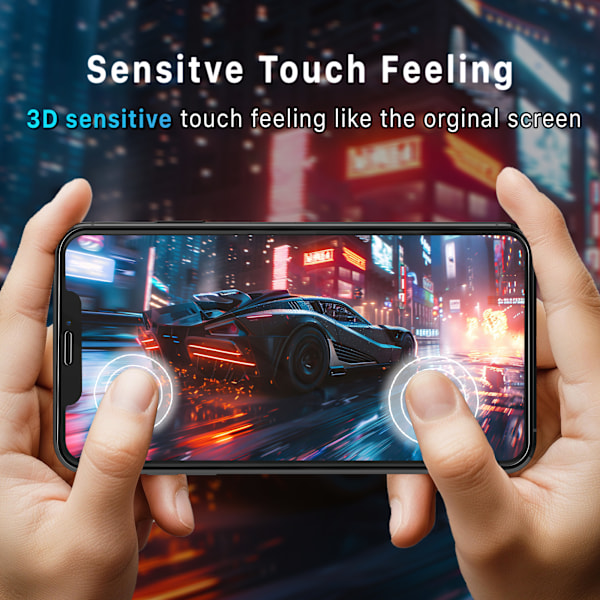 1-Pack Iphone 11 Pro Max Skærmbeskyttelse - Hærdet Glas 9H - Super kvalitet 3D