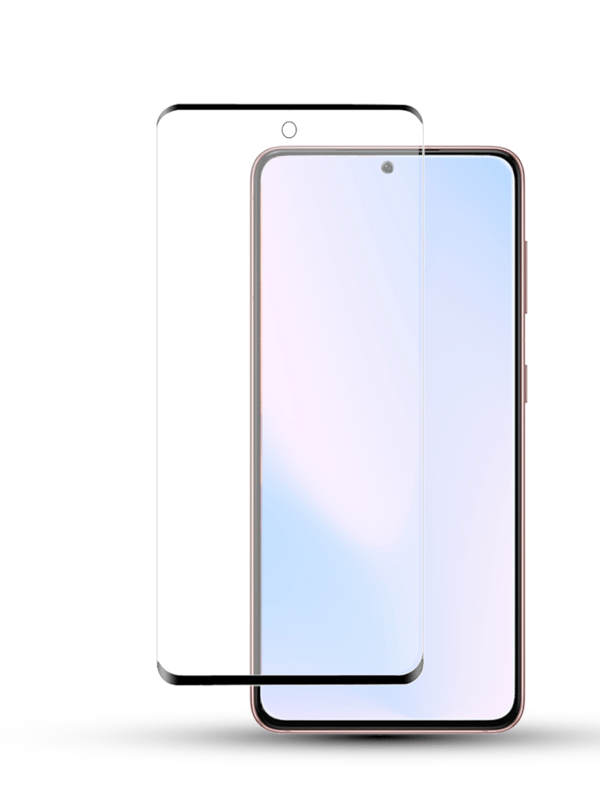 1-Pack SAMSUNG S21 Skærmbeskyttelse - Hærdet Glas 9H - Super kvalitet 3D
