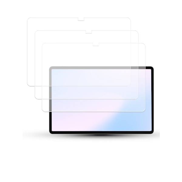 3-Pack SAMSUNG TAB A8 3 PACK Skärmskydd - Härdat Glas 9H - Super kvalitet 3D