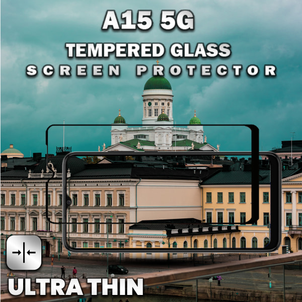 Samsung Galaxy A15 5G- Härdat Glas 9H - Super Kvalitet 3D Skärmskydd