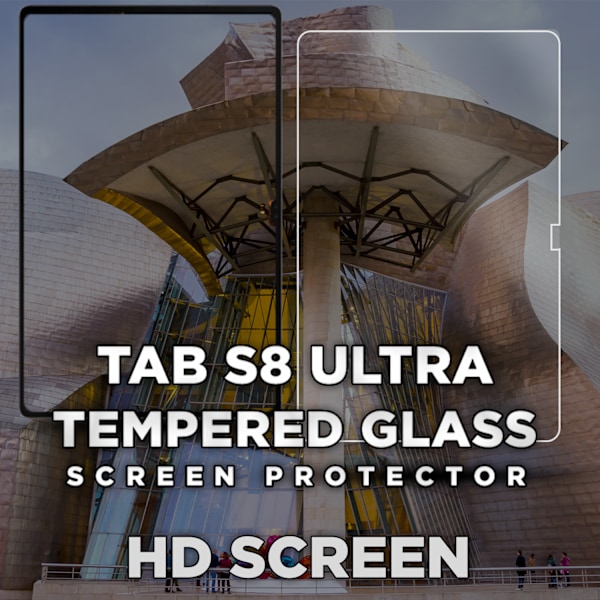 1-Pack SAMSUNG GALAXY TAB S8 Näytönsuoja - Karkaistu Lasi 9H - Super laatu 3D