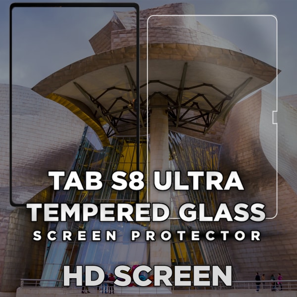 Samsung Galaxy Tab S8 Ultra - Härdat Glas 9H - Super Kvalitet Skärmskydd
