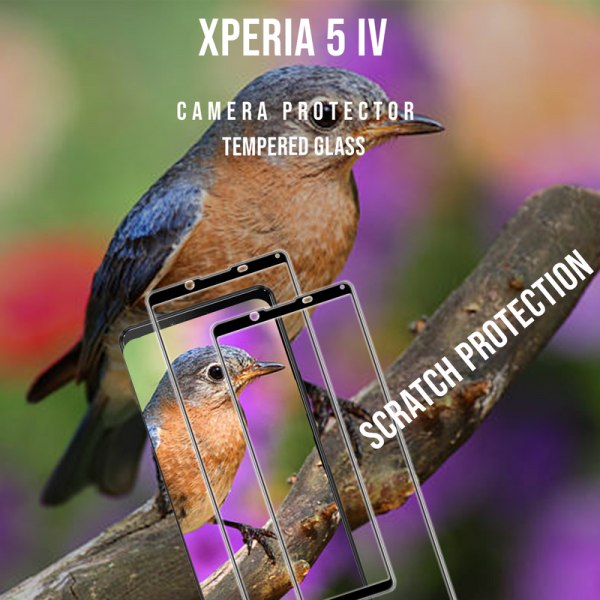 2-Pack Sony Xperia 5 IV - Härdat glas 9H - Super Kvalitet 3D