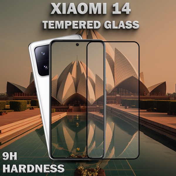 1-Pack XIAOMI 14 Skärmskydd - Härdat Glas 9H - Super kvalitet 3D