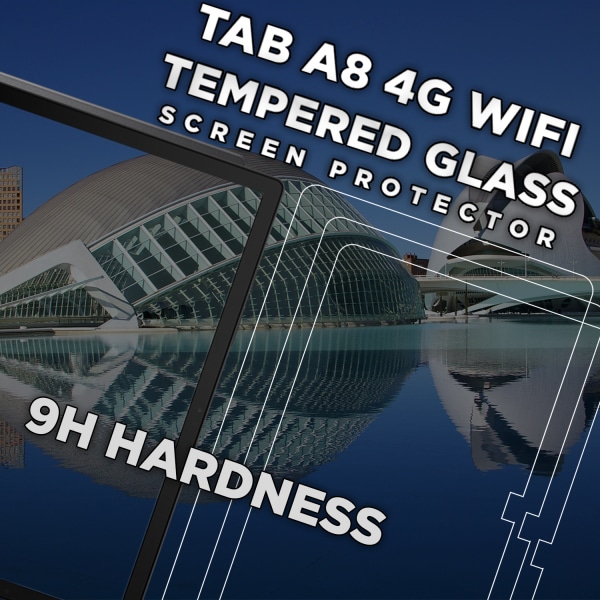 3-Pack Samsung Galaxy Tab A8 4G - Härdat Glas 9H -Super Kvalitet