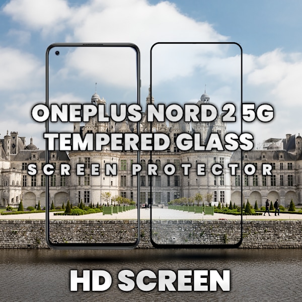 1-Pack ONEPLUS NORD 2 Näytönsuoja - Karkaistu Lasi 9H - Super laatu 3D