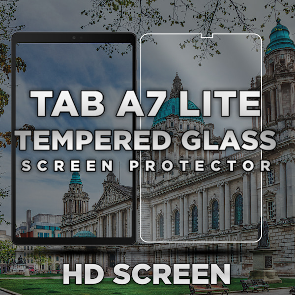 1-Pack SAMSUNG GALAXY TAB A7 Näytönsuoja - Karkaistu Lasi 9H - Super laatu 3D