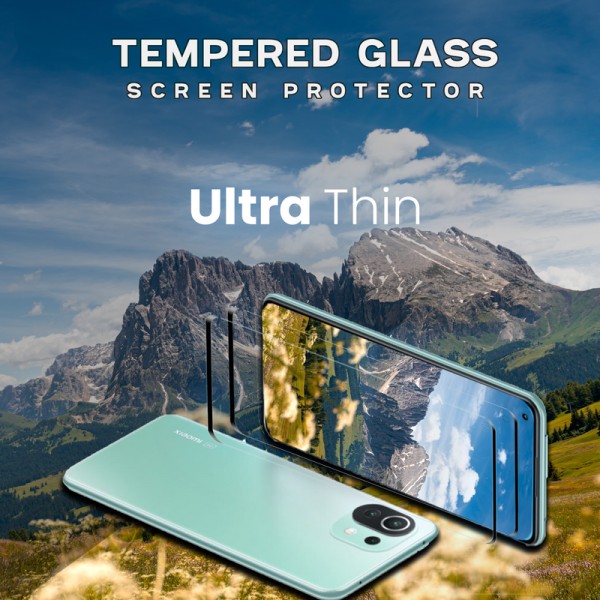 2 Pack - Xiaomi 11 Ultra - 9H Härdat glas - Super kvalitet Xiaomi 11 Ultra