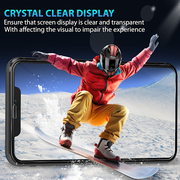 2-Pack Iphone XR Skärmskydd - Härdat Glas 9H - Super kvalitet 3D