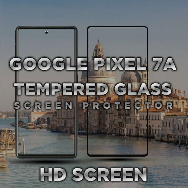 Google Pixel 7A - Härdat Glas 9H - Super kvalitet 3D Skärmskydd