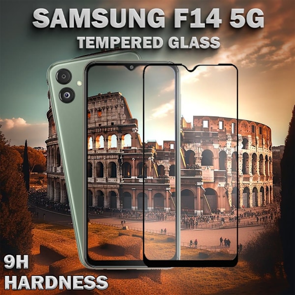 1-Pack SAMSUNG F14 Skærmbeskyttelse - Hærdet Glas 9H - Super kvalitet 3D