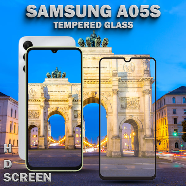 Samsung Galaxy A05s - Härdat Glas 9H - Super Kvalitet 3D Skärmskydd