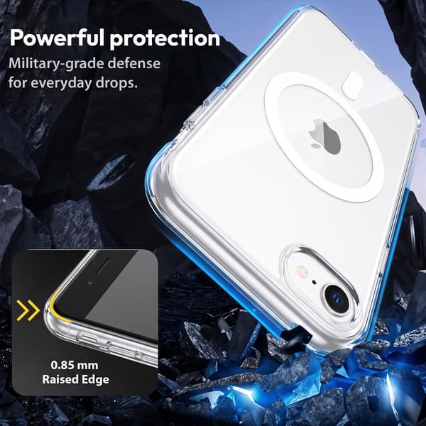 MagCase til iPhone 16e – Krystalklart MagSafe-cover