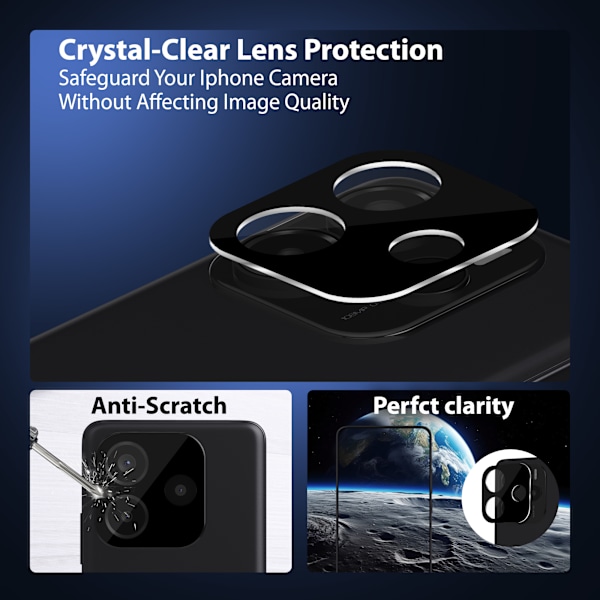 2-Pack Xiaomi Redmi Note 14 Privacy Skärmskydd & 1-Pack linsskydd - Härdat Glas 9H - Super kvalitet 3D