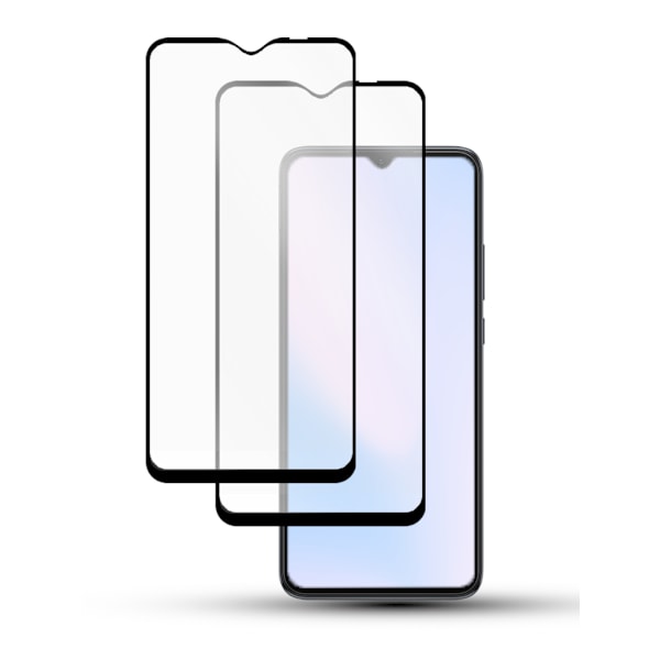 2-Pack XIAOMI REDMI 9C Skärmskydd - Härdat Glas 9H - Super kvalitet 3D