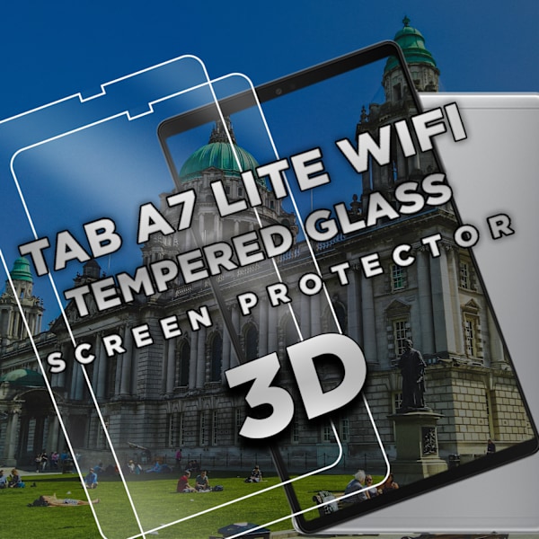 2-Pack SAMSUNG GALAXY TAB A7 Näytönsuoja - Karkaistu Lasi 9H - Super laatu 3D