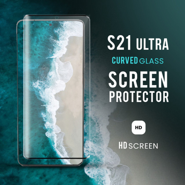 Samsung S21 Ultra - 9H Härdat Glass - Top Kvalitet