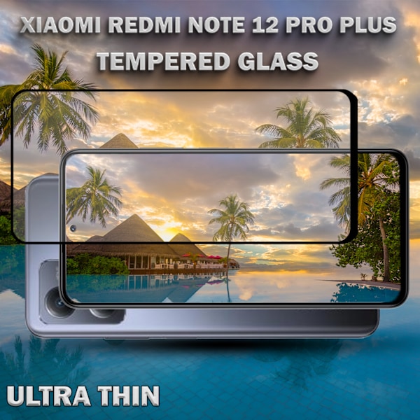 Xiaomi Redmi Note 12 Pro Plus - Härdat Glas 9H - Super kvalitet 3D Skärmskydd