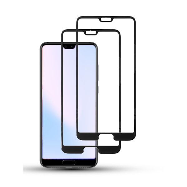 2-Pack HUAWEI P20 PRO Skærmbeskyttelse - Hærdet Glas 9H - Super kvalitet 3D