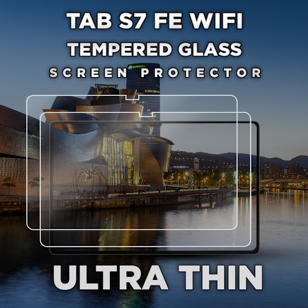2-Pack SAMSUNG GALAXY TAB S7 Skærmbeskyttelse - Hærdet Glas 9H - Super kvalitet 3D