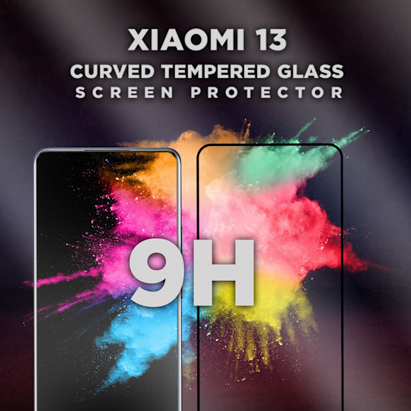 1-Pack XIAOMI 13 Näytönsuoja - Karkaistu Lasi 9H - Super laatu 3D