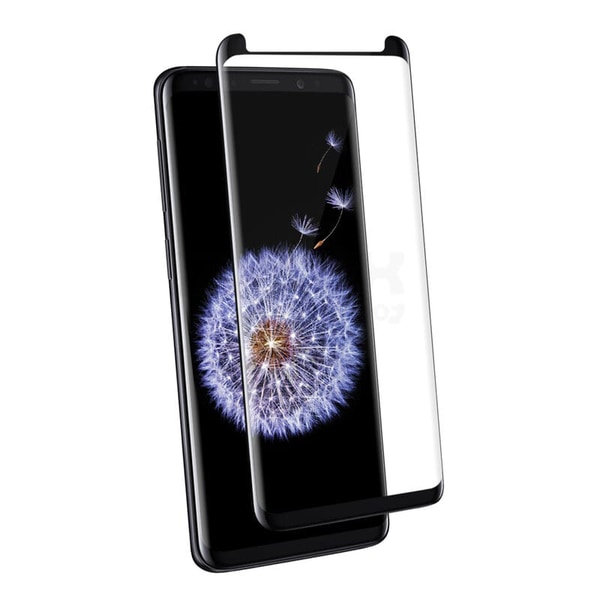Samsung S9 plus 3D rundat härdat glasfodral