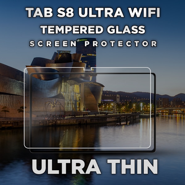 1-Pack SAMSUNG GALAXY TAB S8 Näytönsuoja - Karkaistu Lasi 9H - Super laatu 3D