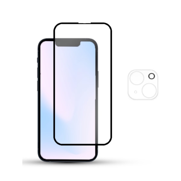 1-Pack IPHONE 13 Skærmbeskyttelse - Hærdet Glas 9H - Super kvalitet 3D