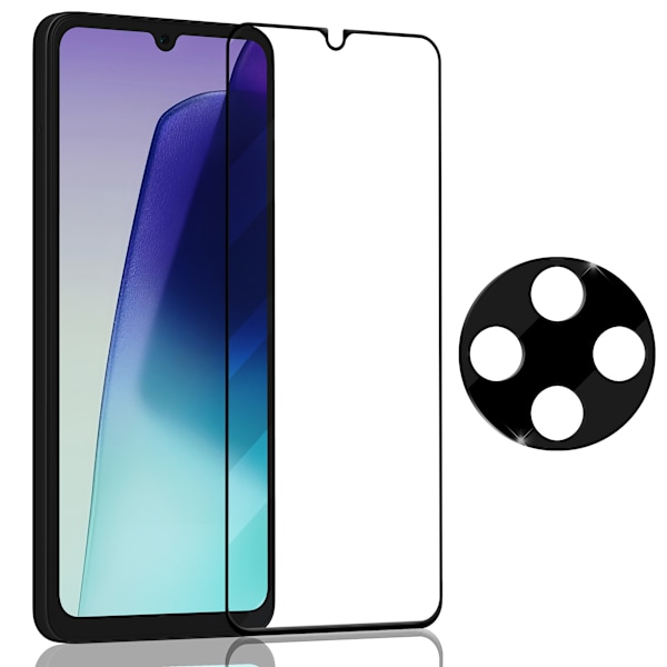 1-Pack XIAOMI REDMI 14C Skærmbeskyttelse & 1-Pack linsebeskyttelse - Hærdet Glas 9H - Super kvalitet 3D