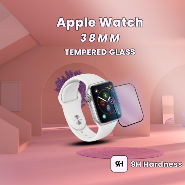 Apple Watch 38mm – Skyddsfilm i 3D – Super Kvalitet