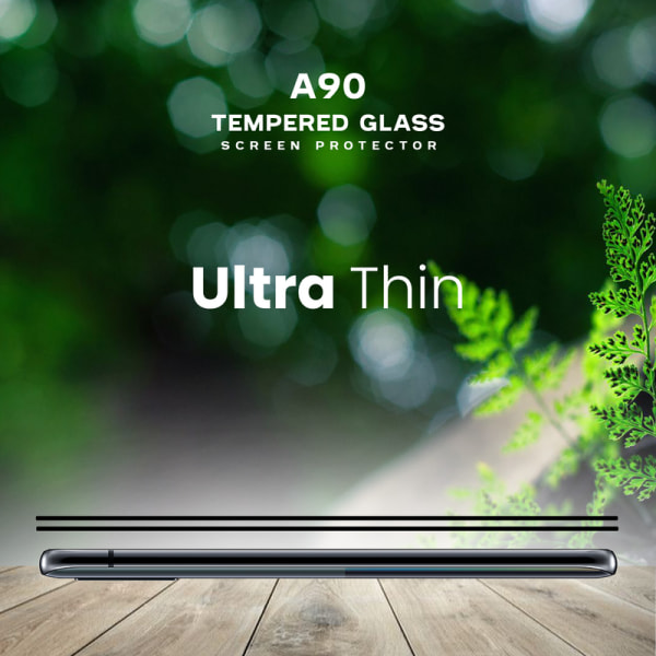 2-Pack Samsung Galaxy A90 - Härdat glas 9H - Super kvalitet 3D