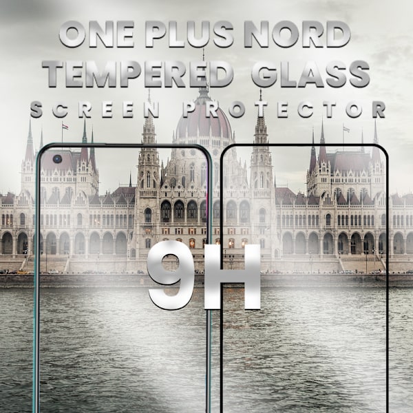 1-Pack ONEPLUS NORD Näytönsuoja - Karkaistu Lasi 9H - Super laatu 3D