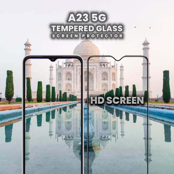 1-Pack SAMSUNG GALAXY A23 Näytönsuoja - Karkaistu Lasi 9H - Super laatu 3D
