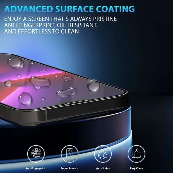 2-Pack Iphone 13 Pro Max Näytönsuoja - Karkaistu Lasi 9H - Super laatu 3D