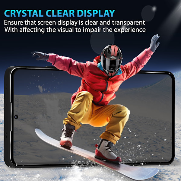 1-Pack Xiaomi Poco X7 Pro Privacy Skärmskydd - Härdat Glas 9H - Super kvalitet 3D