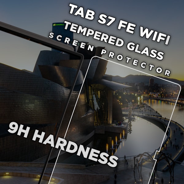 1-Pack SAMSUNG GALAXY TAB S7 Näytönsuoja - Karkaistu Lasi 9H - Super laatu 3D