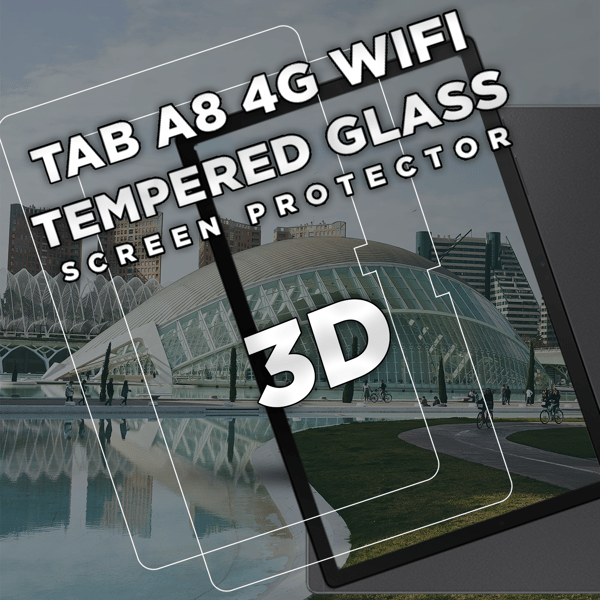 2-Pack Samsung Galaxy Tab A8 4G - Härdat glas 9H -Super Kvalitet
