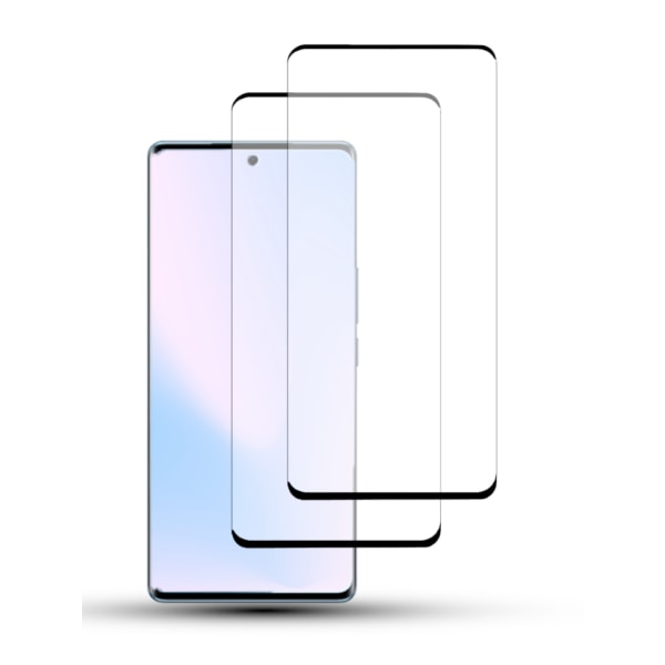 2-Pack VIVO iQOO Z7 Pro Skärmskydd - Härdat Glas 9H - Super kvalitet 3D