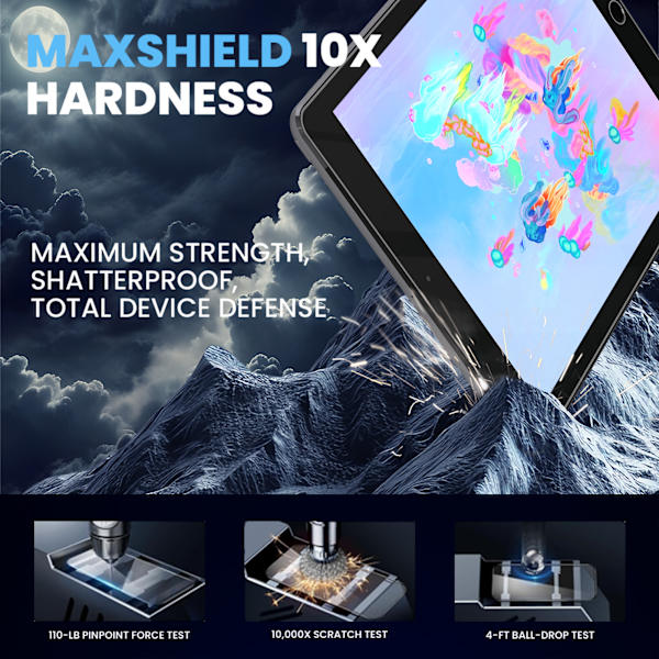 2-Pack Apple Ipad (9.7) 6th Gen Skärmskydd - Härdat Glas 9H - Super kvalitet 3D