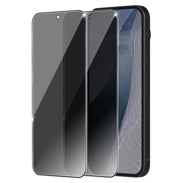 2-Pack Google Pixel 11 Pro XL Privacy Näytönsuoja - Karkaistu Lasi 9H - Super laatu 3D