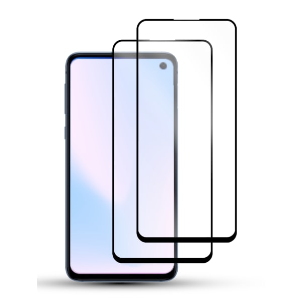 2-Pack Samsung S10E Skärmskydd - Härdat Glas 9H - Super kvalitet 3D