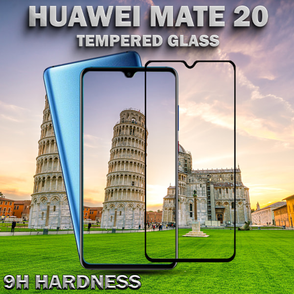 Huawei Mate 20 - Härdat Glas 9H – Super kvalitet 3D  Skärmskydd