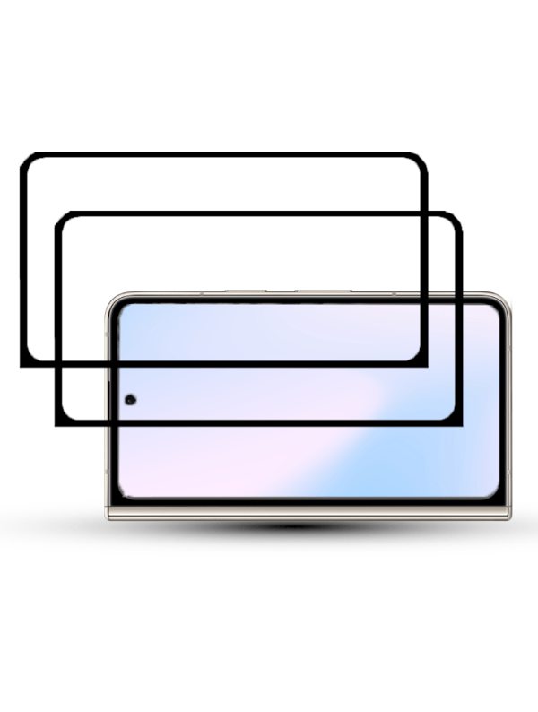 2-Pack GOOGLE PIXEL FOLD Näytönsuoja - Karkaistu Lasi 9H - Super laatu 3D