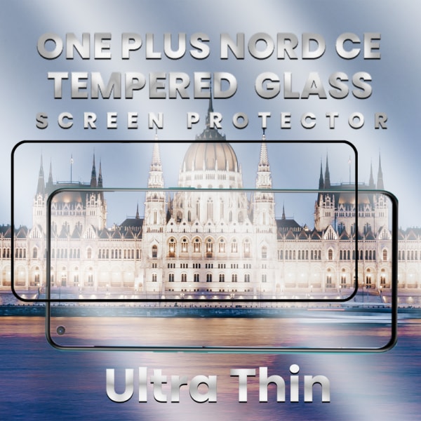 OnePlus Nord CE 5G - Härdat glas 9H-Super kvalitet 3D Skärmskydd