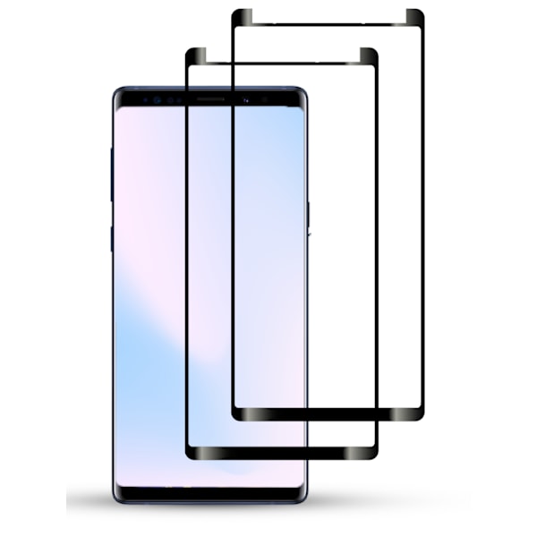 2-Pack SAMSUNG NOTE 8 Skærmbeskyttelse - Hærdet Glas 9H - Super kvalitet 3D