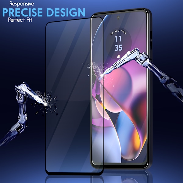 2-Pack Motorola G54 Skærmbeskyttelse & 2-Pack linsebeskyttelse - Hærdet Glas 9H - Super kvalitet 3D